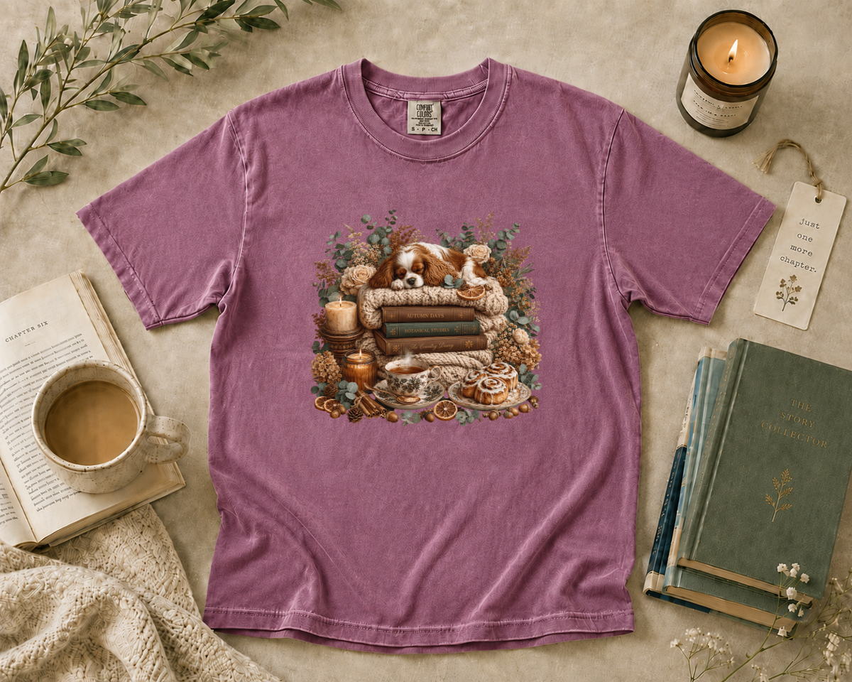 Cozy Blanket & Books T-Shirt