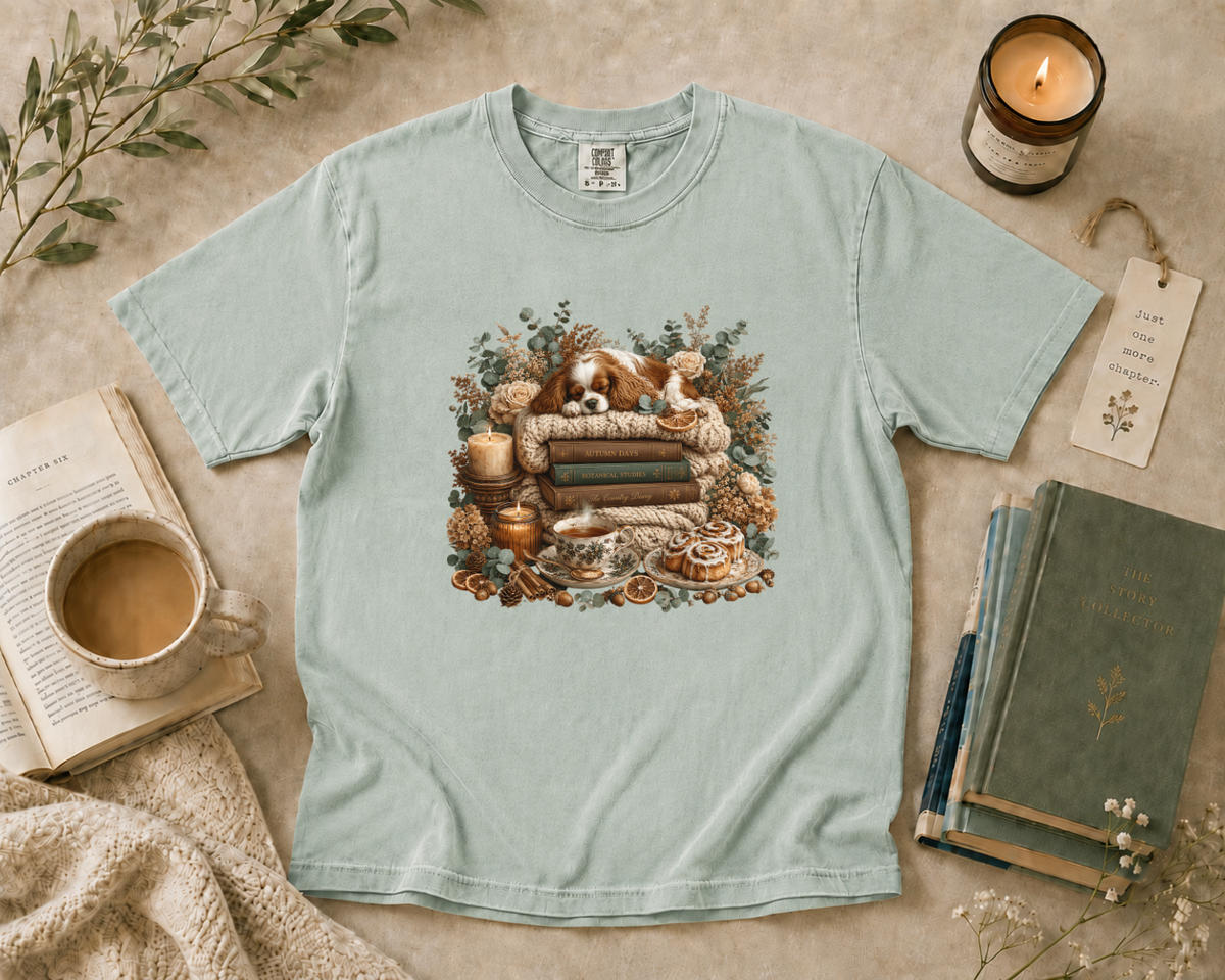 Cozy Blanket & Books T-Shirt