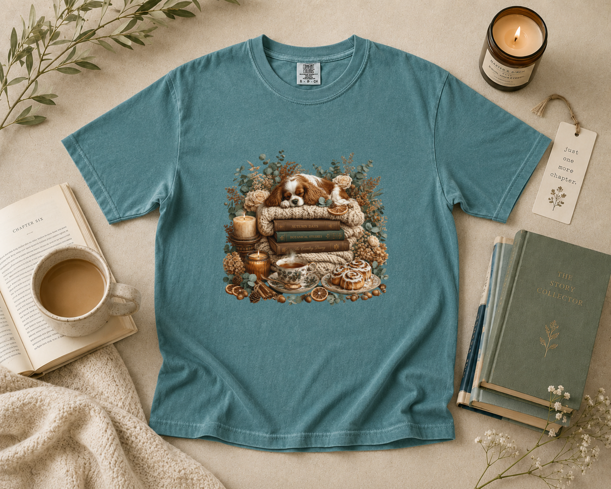 Cozy Blanket & Books T-Shirt