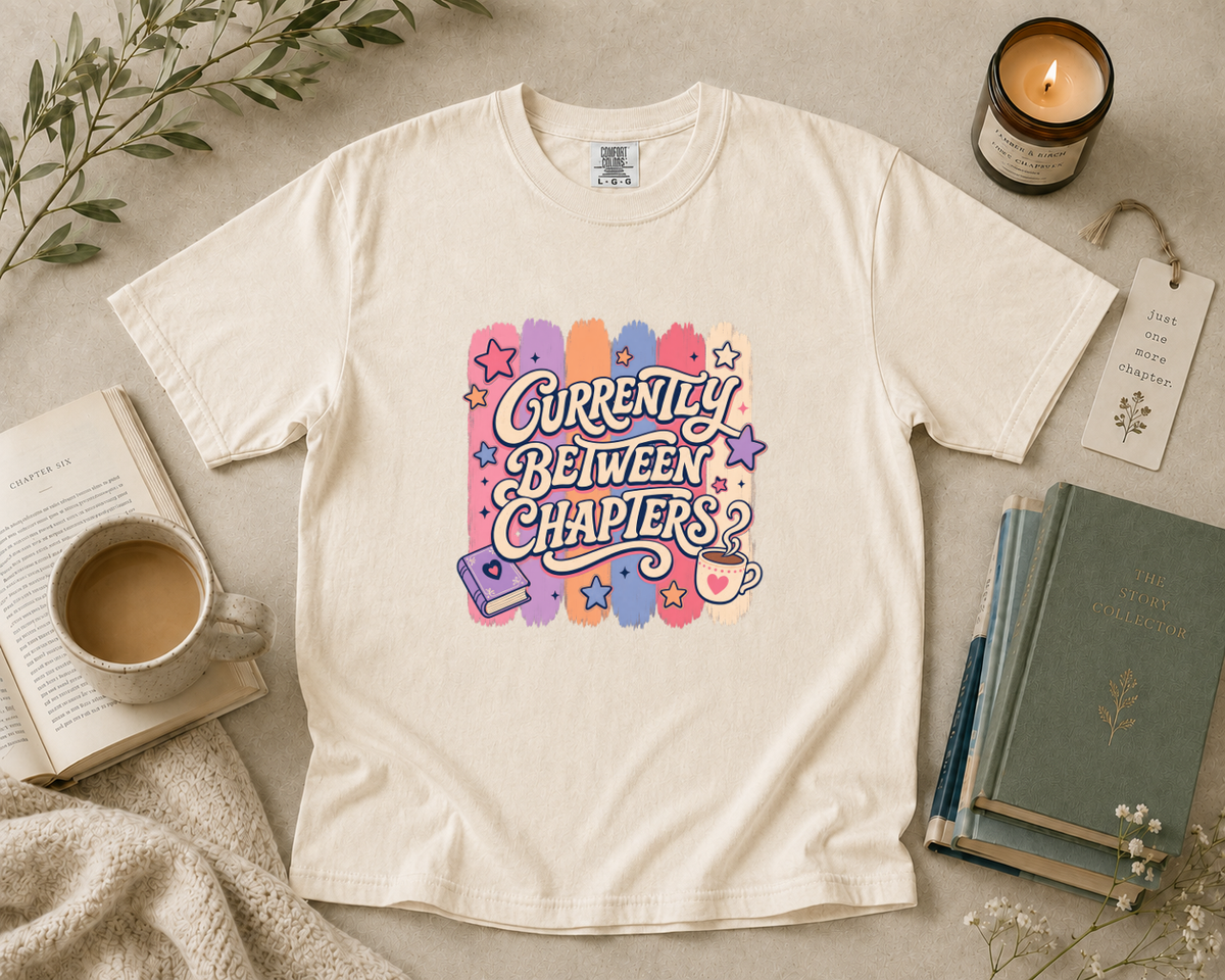 Currently Between Chapters T-Shirt
