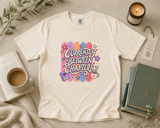 Currently Between Chapters T-Shirt