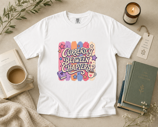 Currently Between Chapters T-Shirt