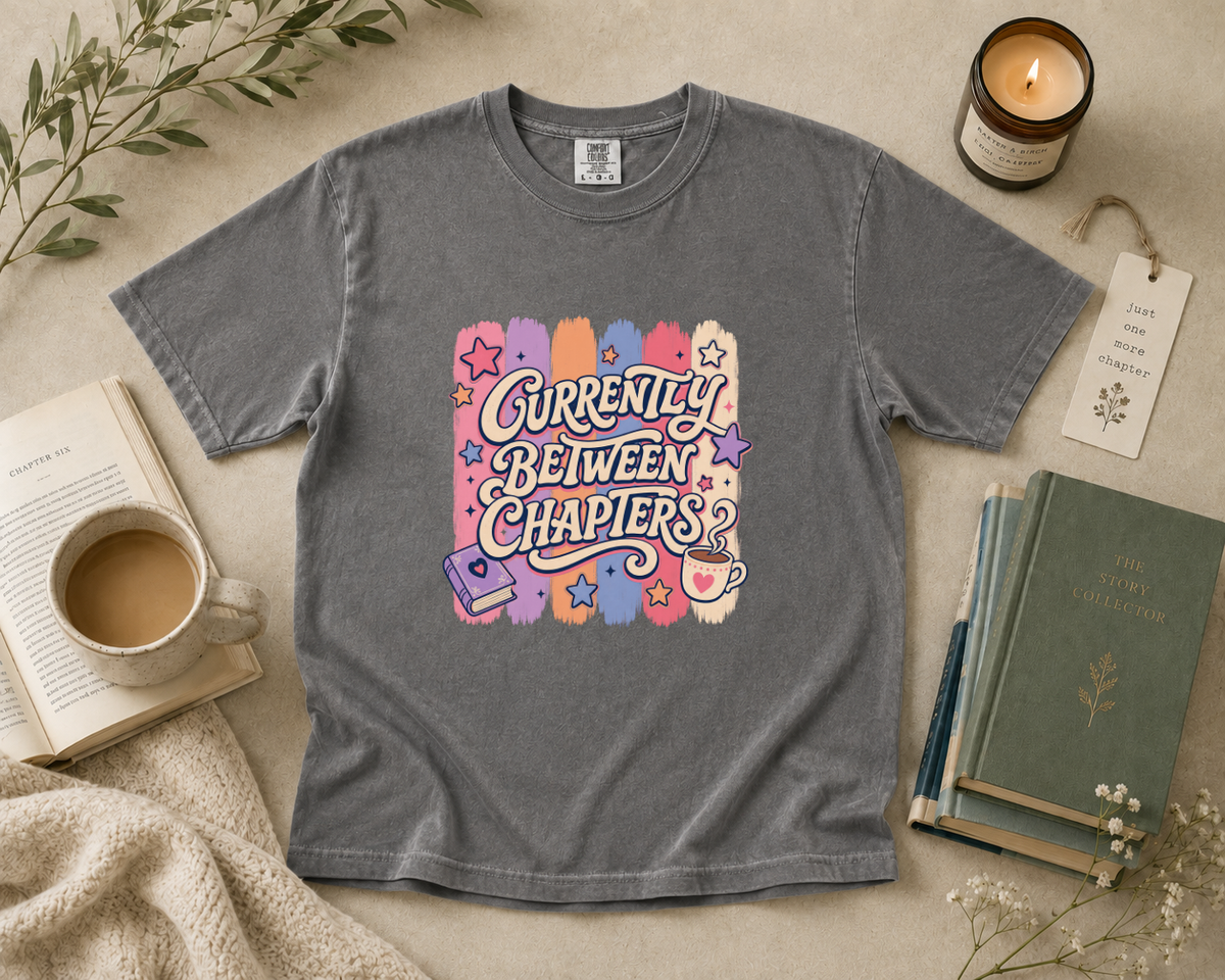 Currently Between Chapters T-Shirt