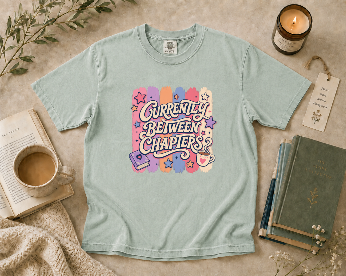 Currently Between Chapters T-Shirt
