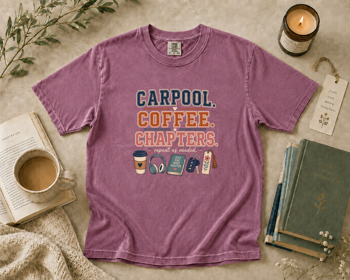Carpool Coffee Chapters T-Shirt