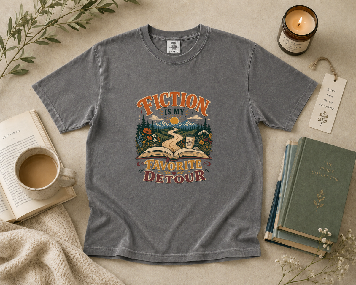 Fiction Is My Favorite Detour T-Shirt