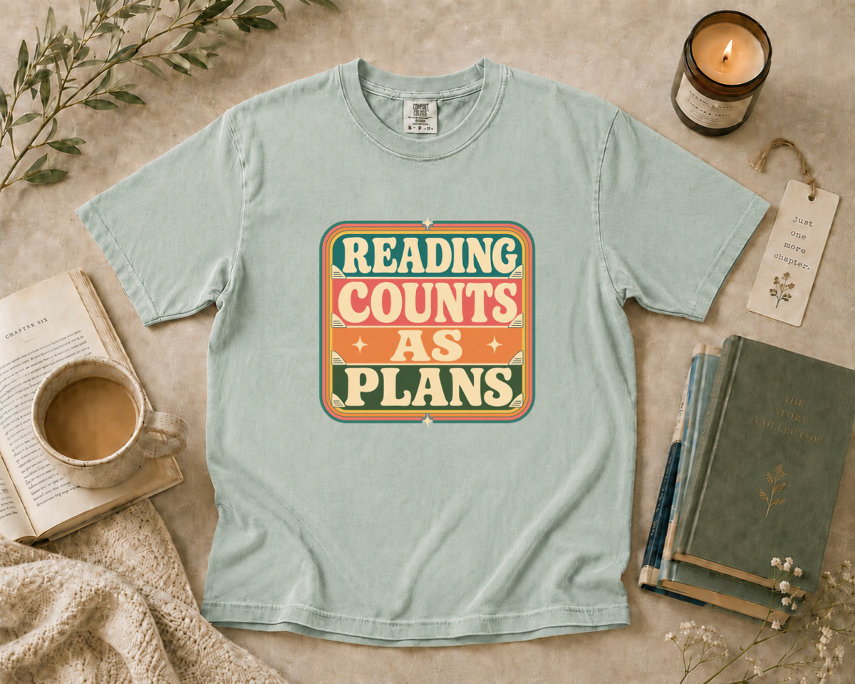 Reading Counts as Plans T-Shirt