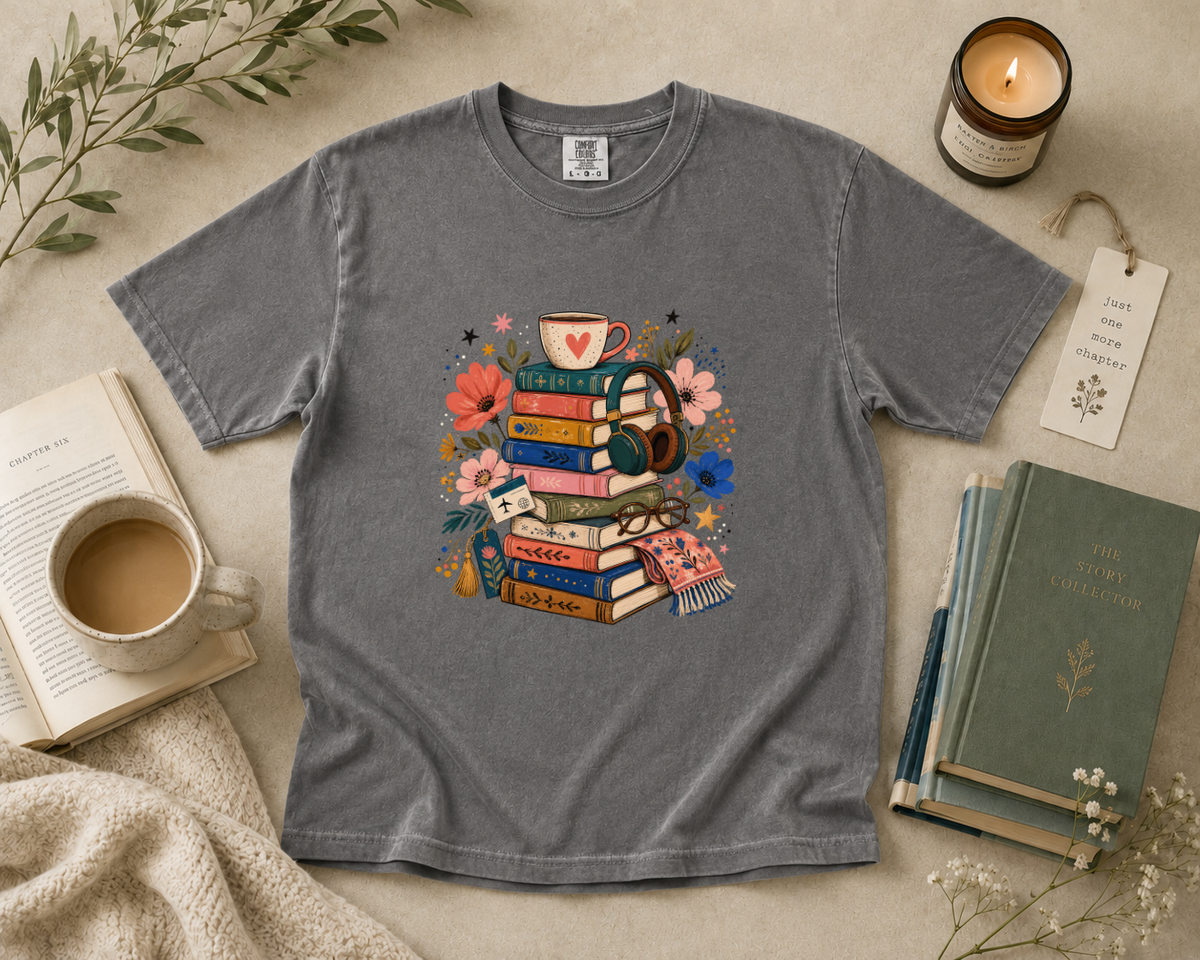Books Coffee & Audiobooks T-Shirt