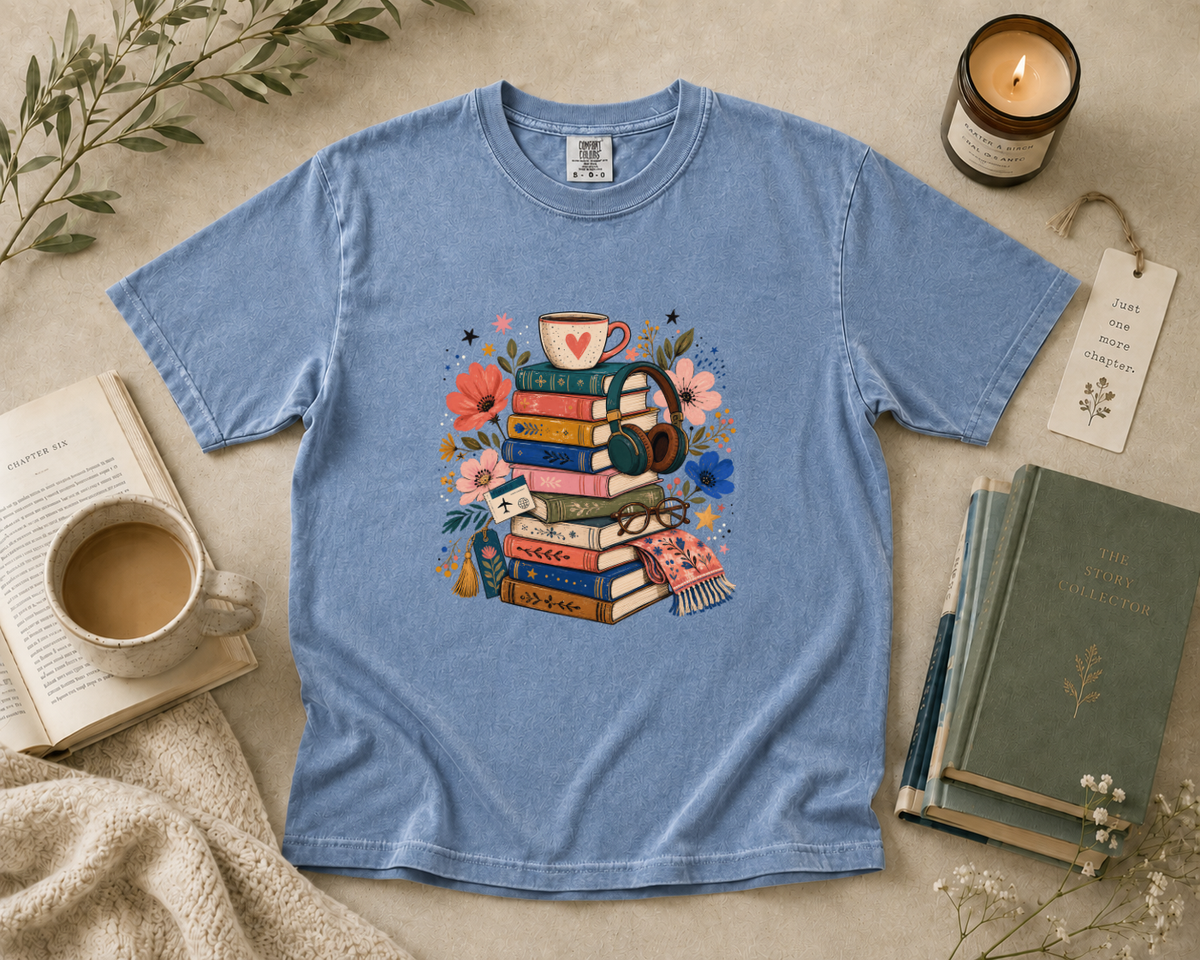 Books Coffee & Audiobooks T-Shirt