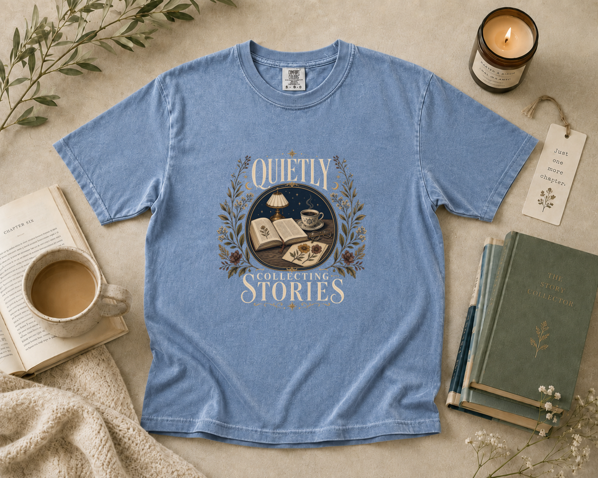 Quietly Collecting Stories T-Shirt