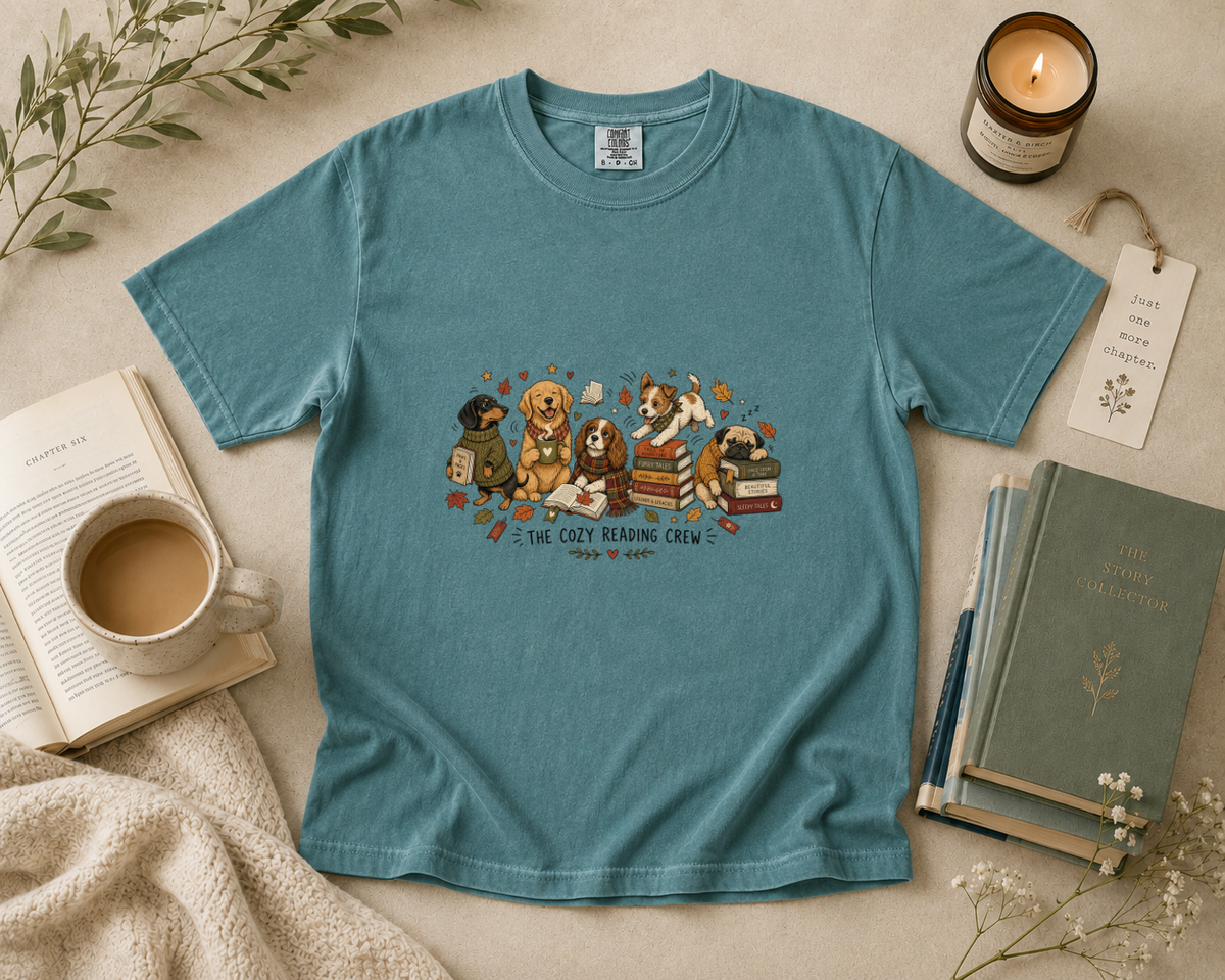 Cozy Reading Crew T-Shirt