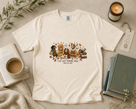 Cozy Reading Crew T-Shirt