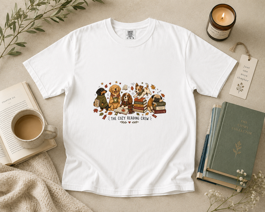 Cozy Reading Crew T-Shirt