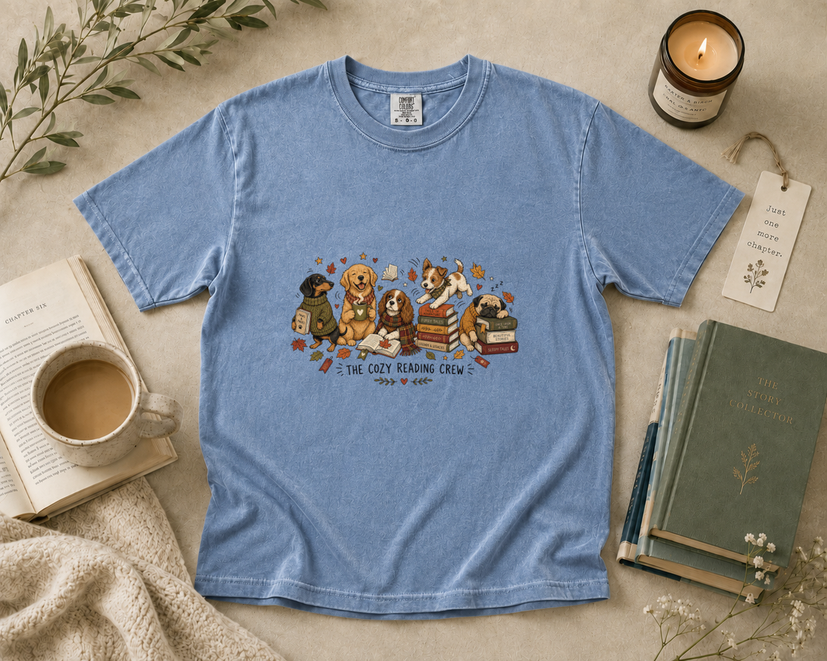Cozy Reading Crew T-Shirt