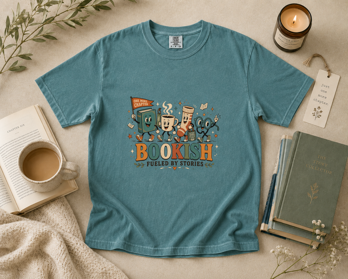 One More Chapter, Fueled by Stories T-Shirt