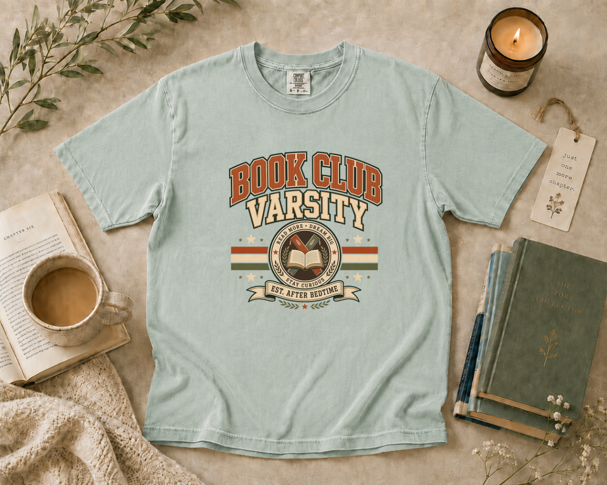 Book Club Varsity T-Shirt