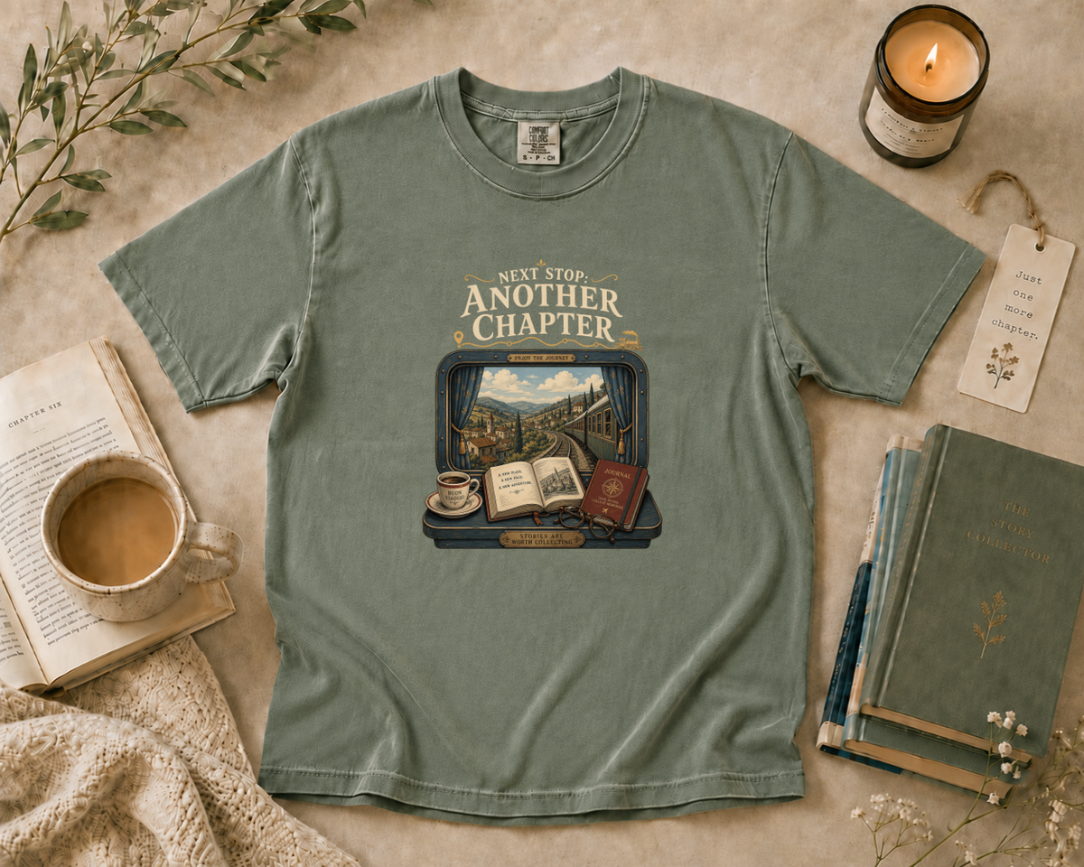 Next Stop Another Chapter T-Shirt