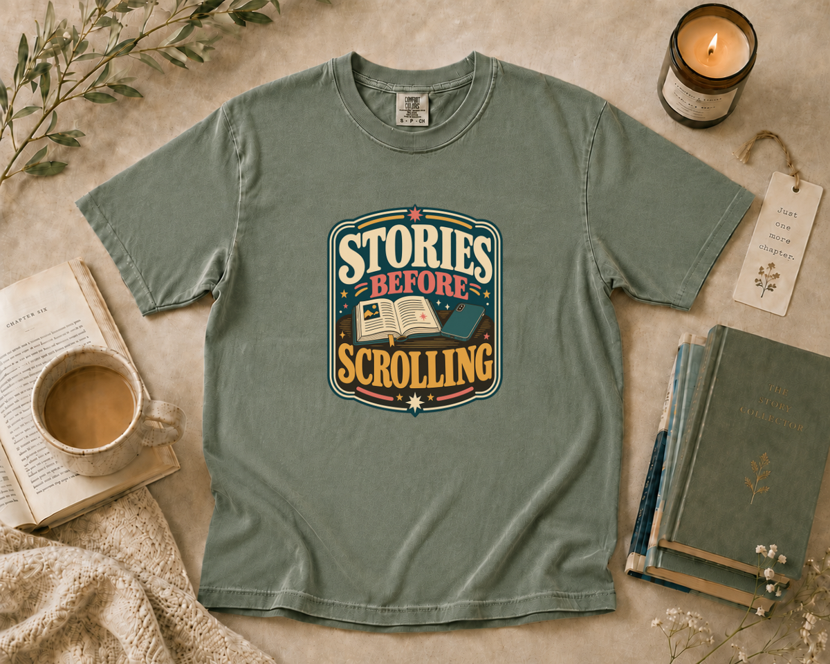 Stories Before Scrolling T-Shirt
