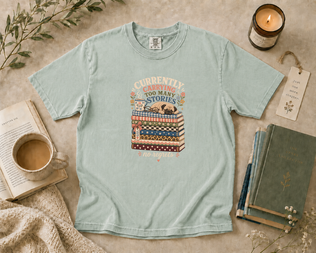 Currently Carrying Too Many Stories T-Shirt