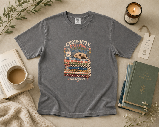 Currently Carrying Too Many Stories T-Shirt