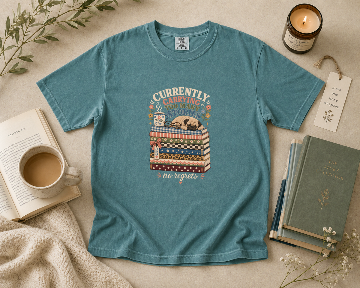 Currently Carrying Too Many Stories T-Shirt