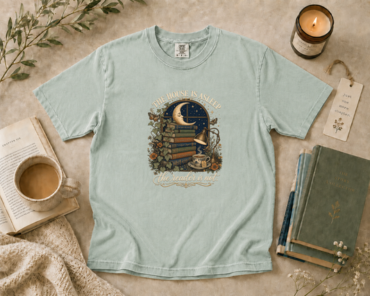 The House Is Asleep the Reader Is Not T-Shirt