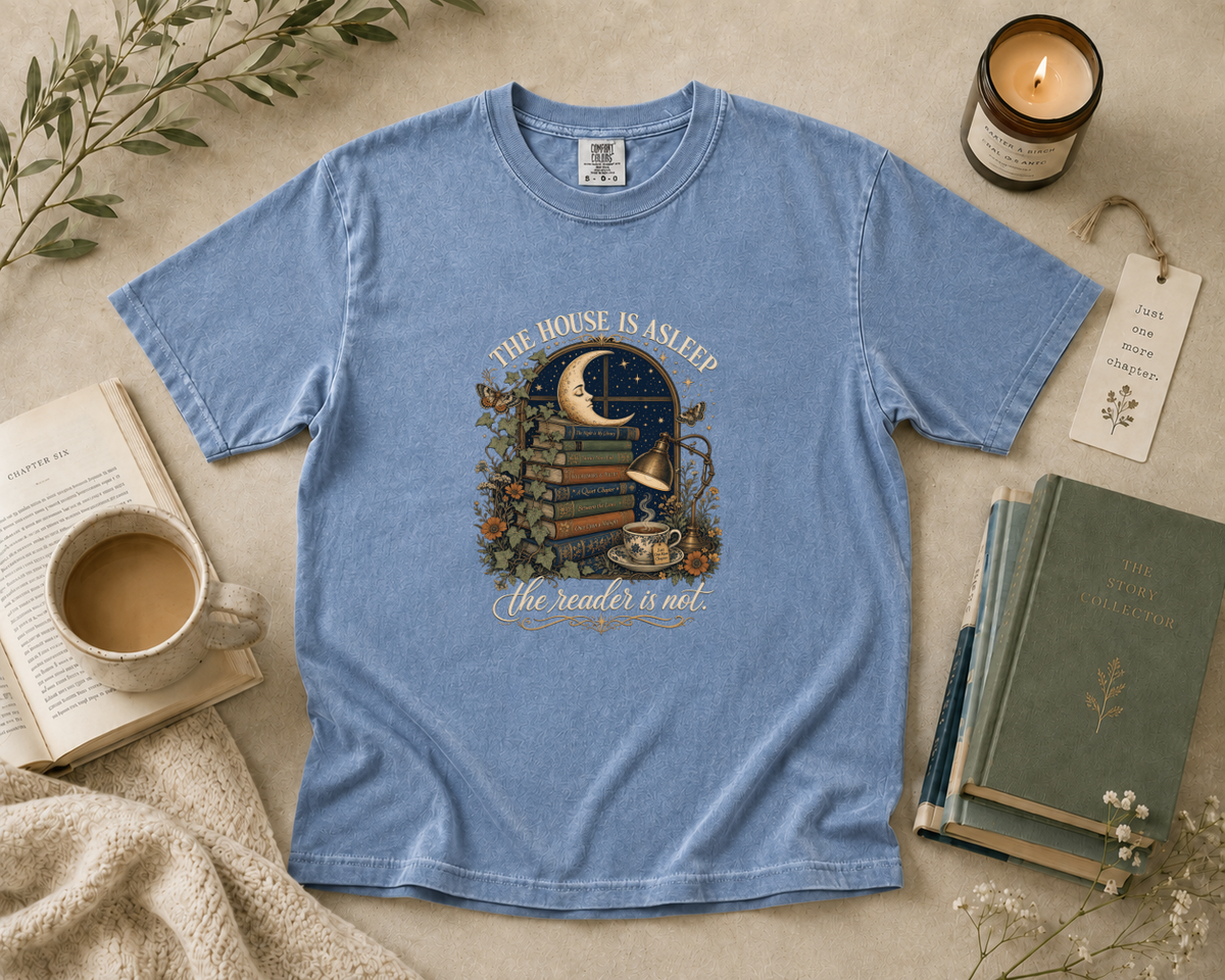 The House Is Asleep the Reader Is Not T-Shirt