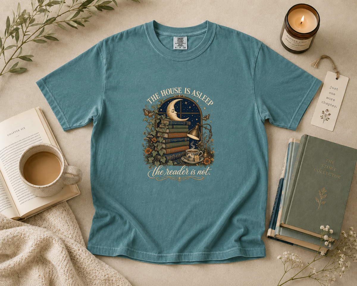 The House Is Asleep the Reader Is Not T-Shirt