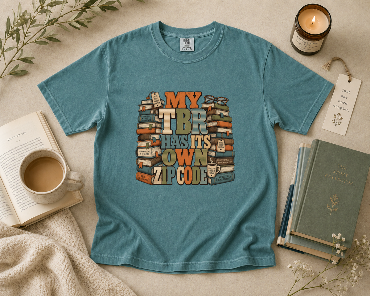 My TBR Has Its Own Zip Code T-Shirt