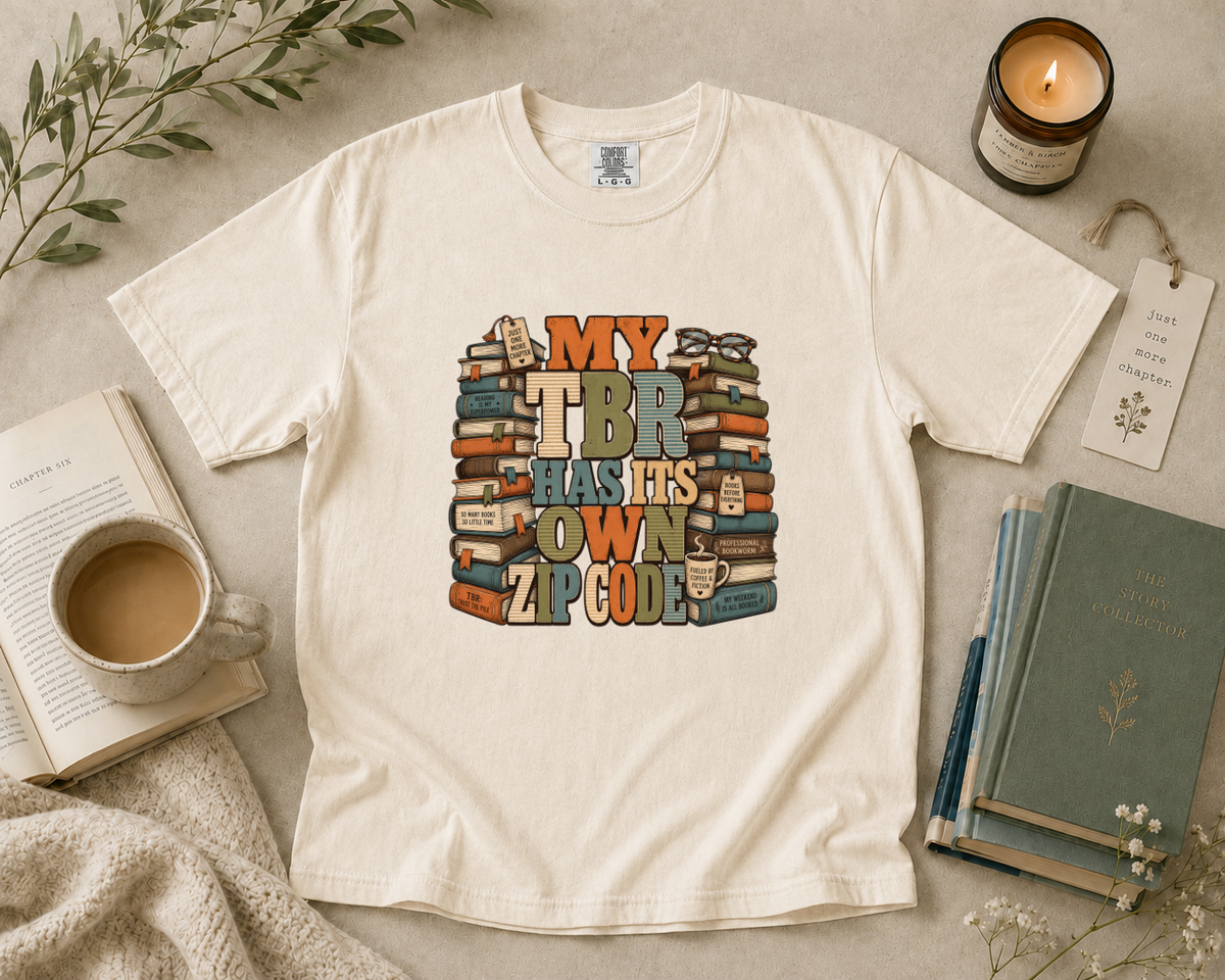 My TBR Has Its Own Zip Code T-Shirt