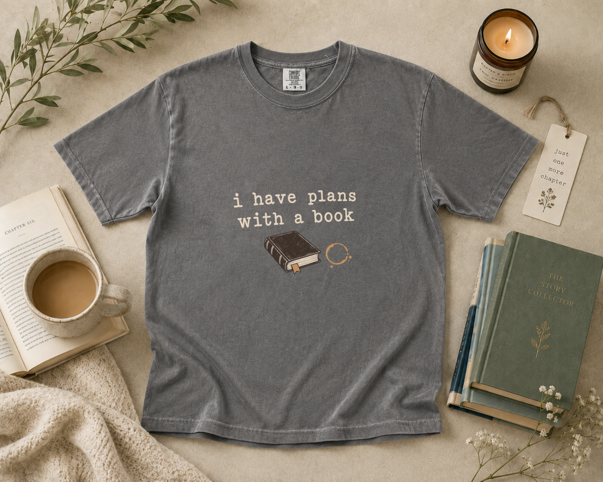 I Have Plans With a Book T-Shirt