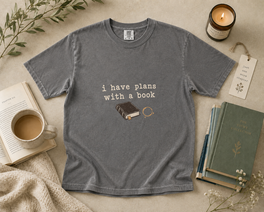 I Have Plans With a Book T-Shirt