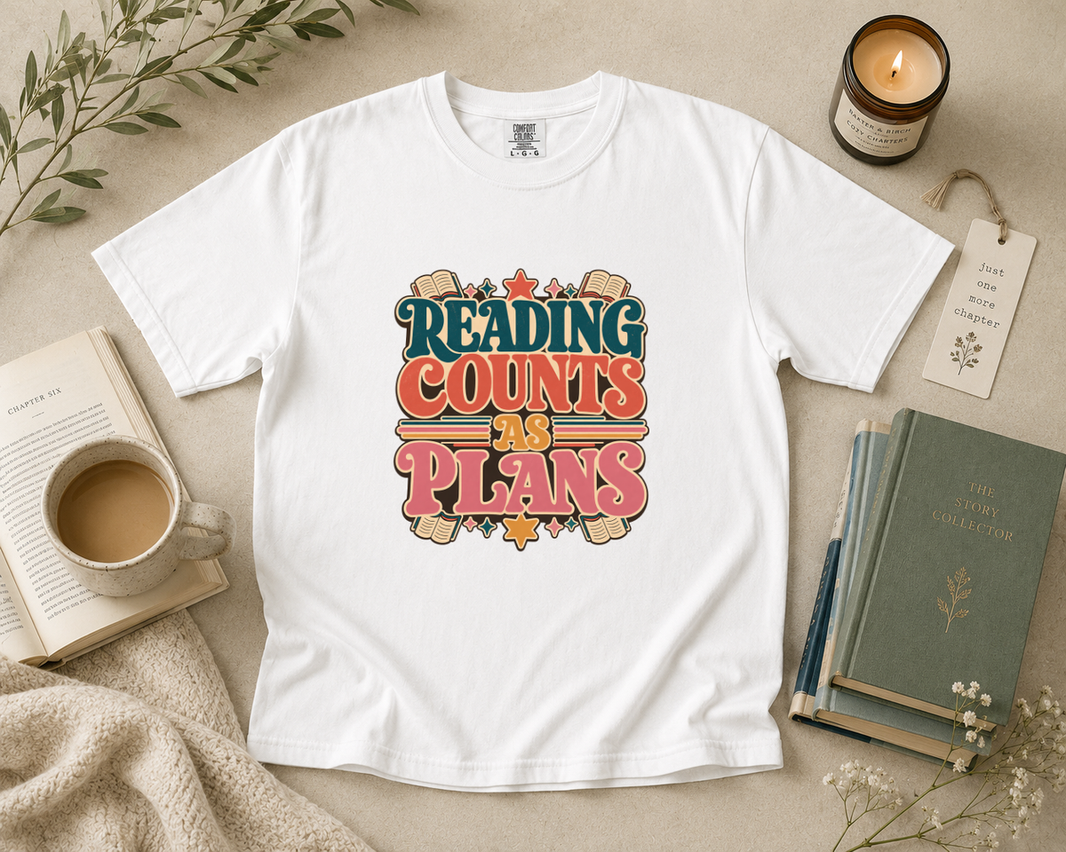 Reading Counts as Plans T-Shirt
