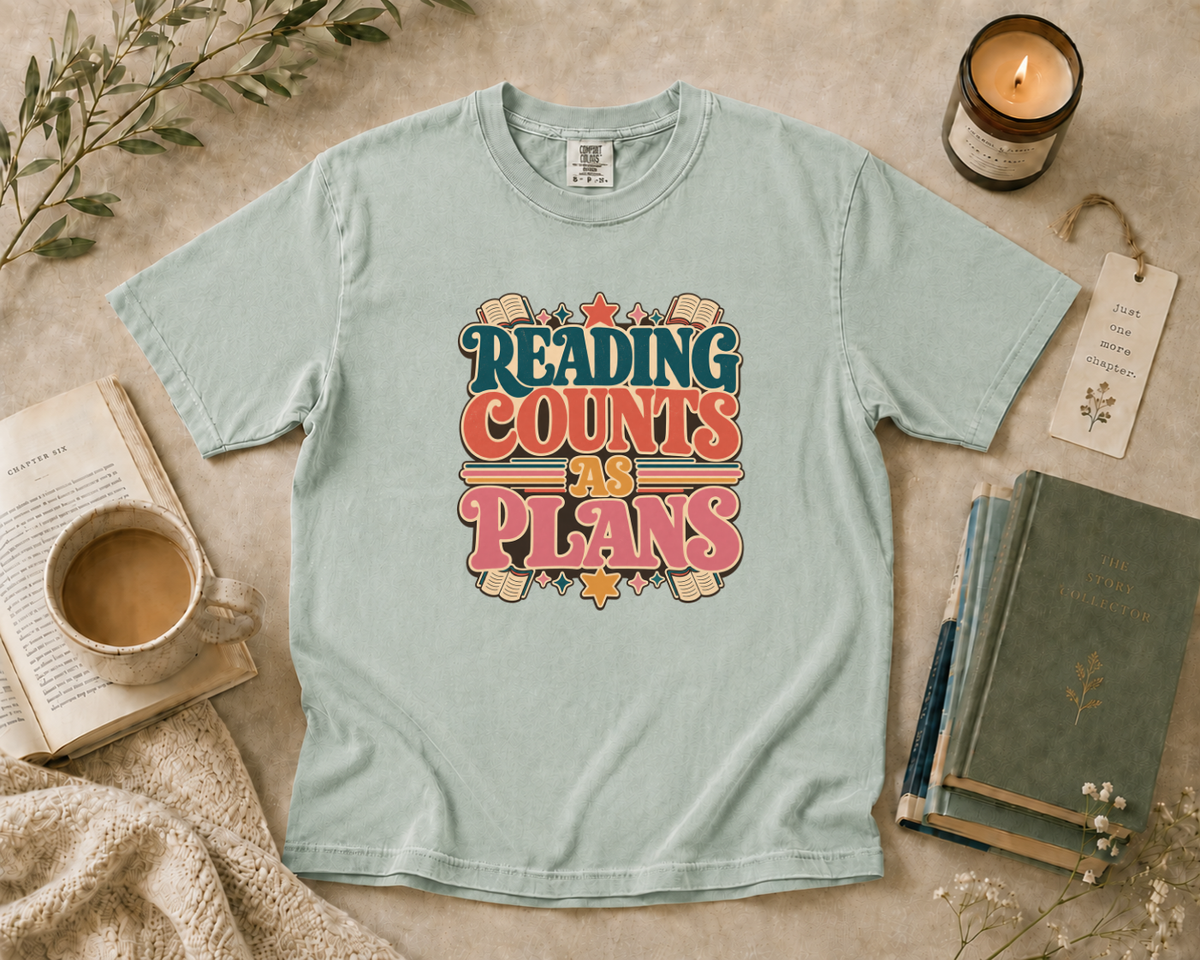 Reading Counts as Plans T-Shirt