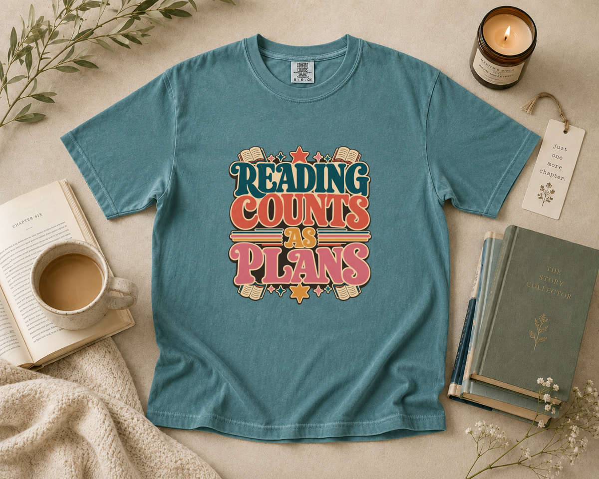 Reading Counts as Plans T-Shirt