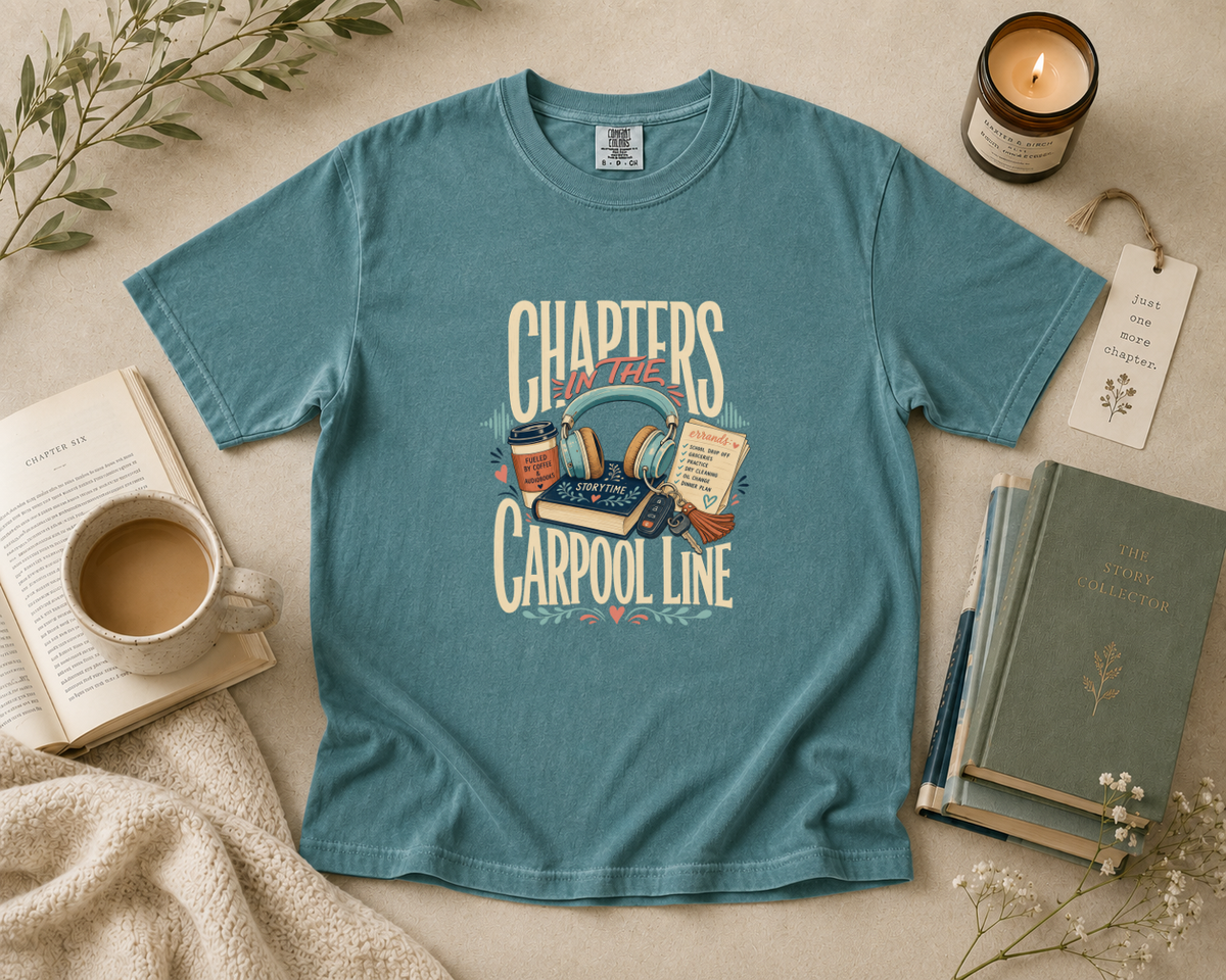 Chapters in the Carpool Line T-Shirt