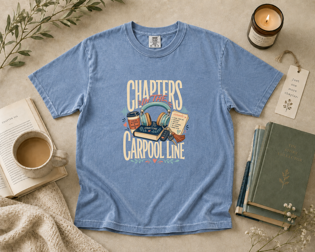 Chapters in the Carpool Line T-Shirt
