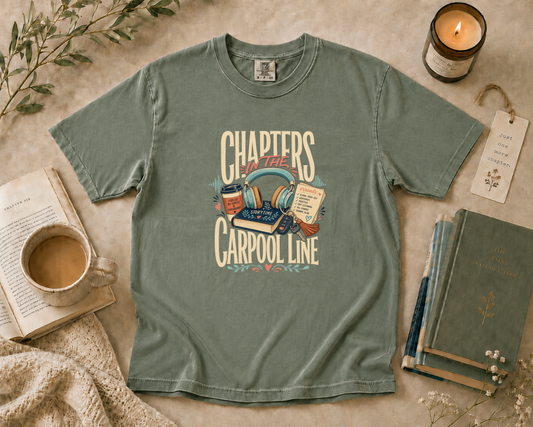 Chapters in the Carpool Line T-Shirt