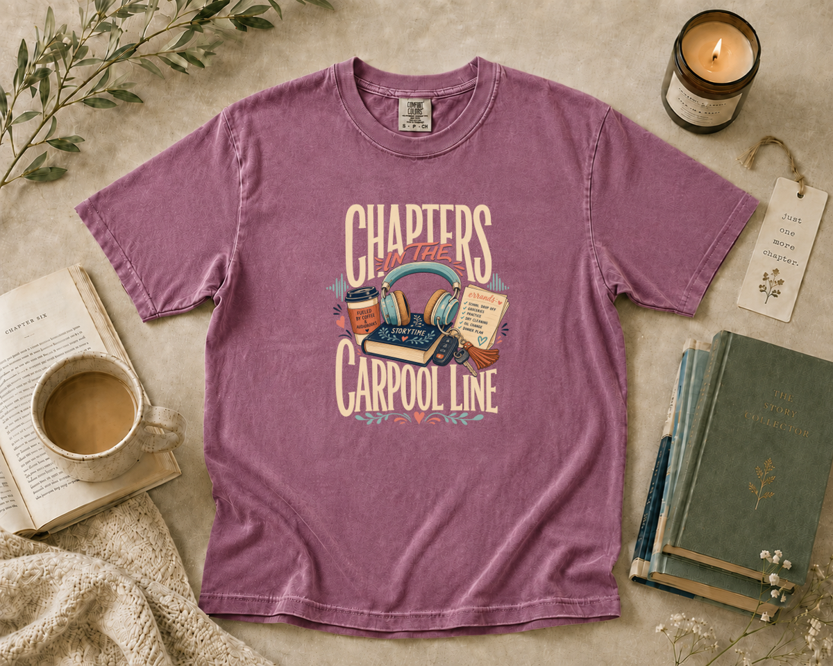 Chapters in the Carpool Line T-Shirt
