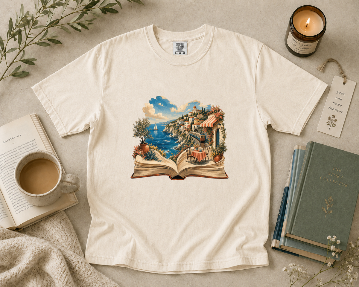 Books and Travel T-Shirt