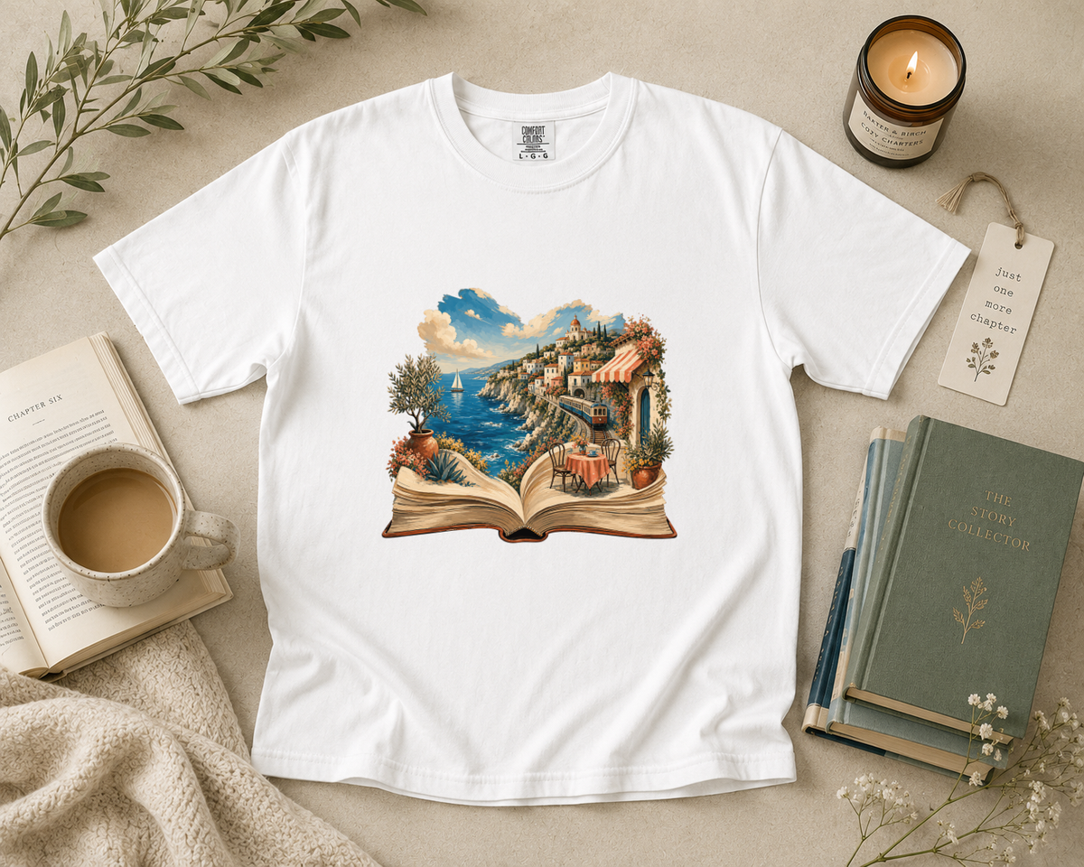Books and Travel T-Shirt