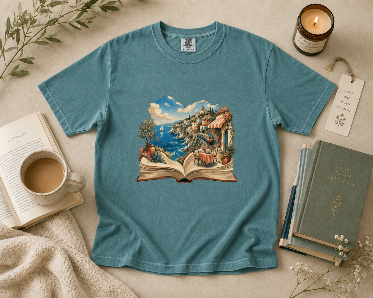 Books and Travel T-Shirt