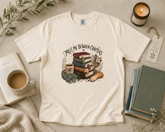 Meet Me Between Chapters T-Shirt