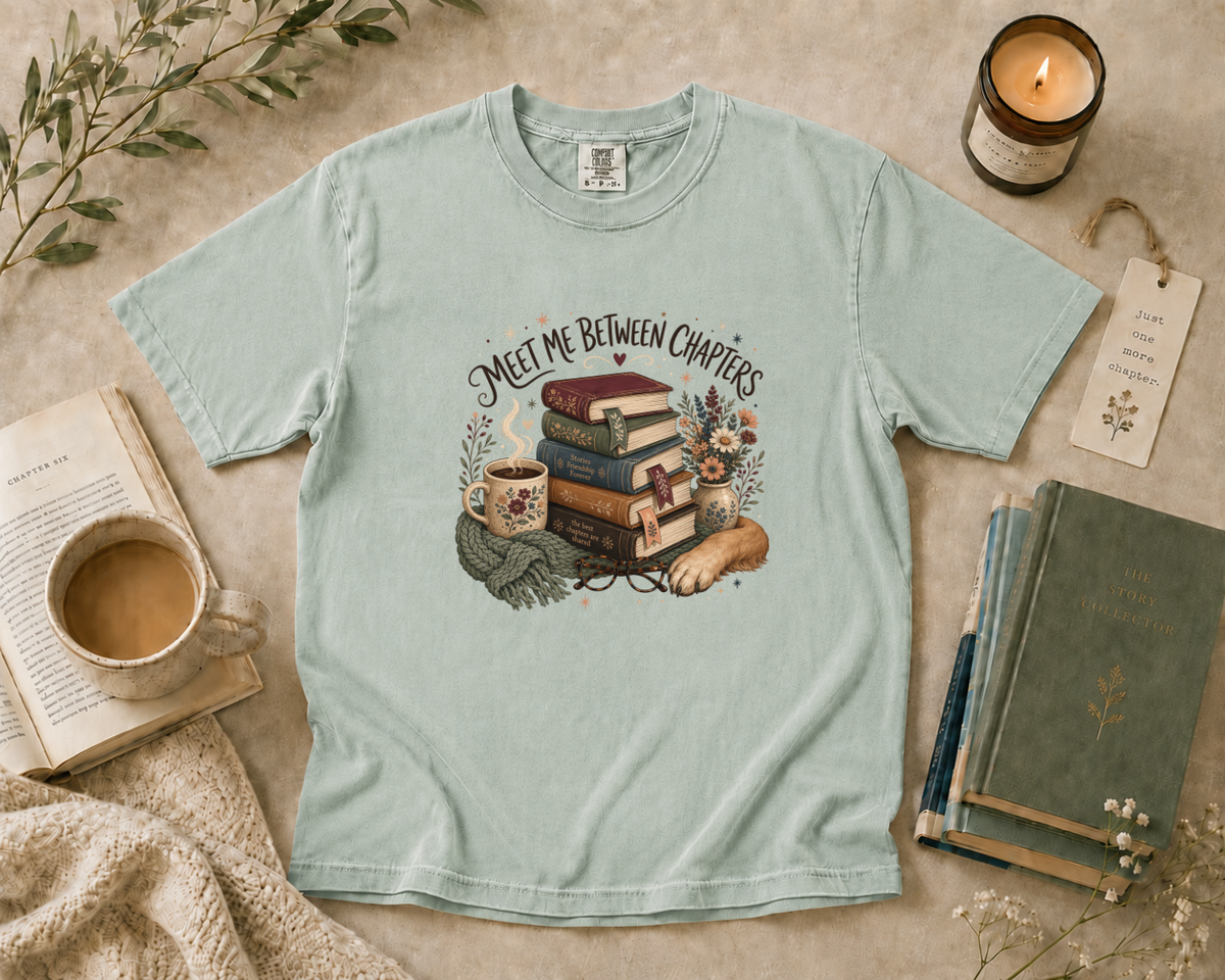Meet Me Between Chapters T-Shirt