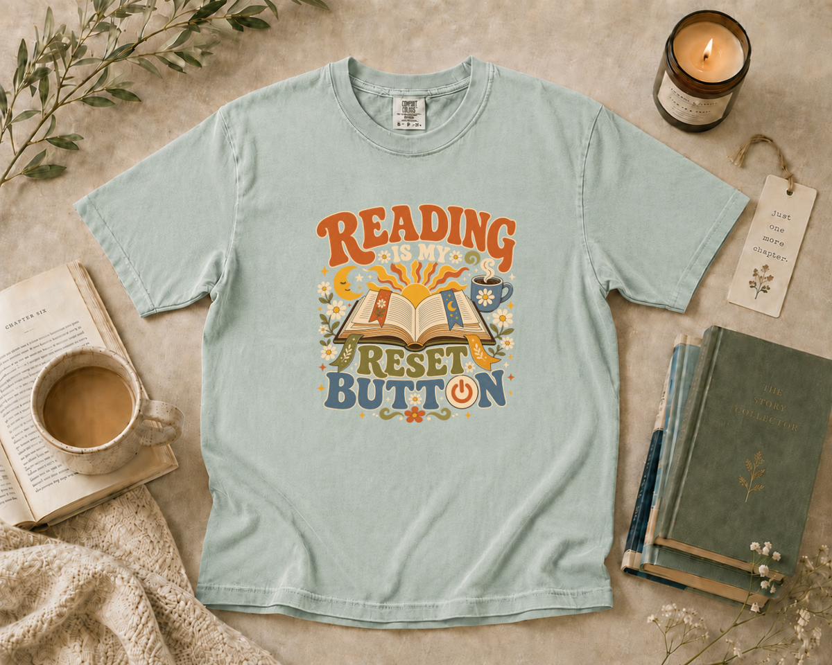 Reading Is My Reset Button T-Shirt