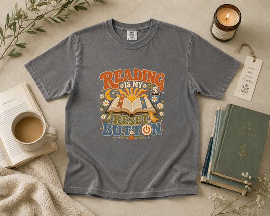 Reading Is My Reset Button T-Shirt