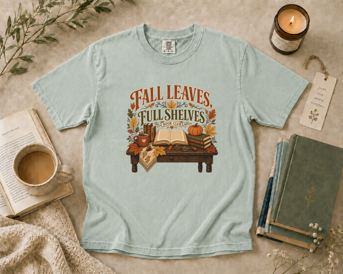 Fall Leaves, Full Shelves T-Shirt