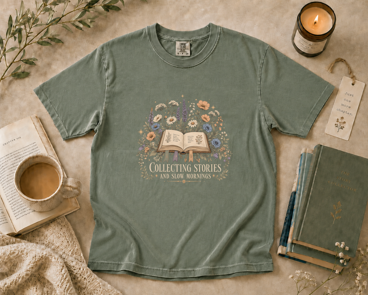 Collecting Stories and Slow Mornings T-Shirt
