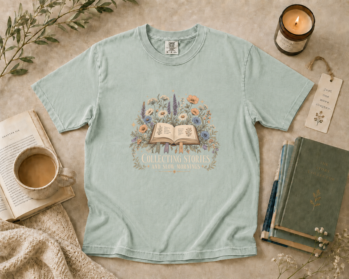 Collecting Stories and Slow Mornings T-Shirt