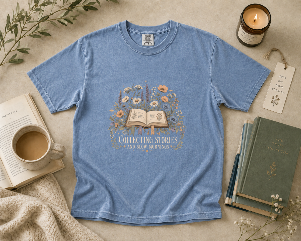 Collecting Stories and Slow Mornings T-Shirt